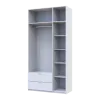 Шафа для одягу Doros Лукас Білий 3ДСП 120х50х240 (80737796)