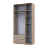 Шафа для одягу Doros Лукас Дуб Сонома 3ДСП 120х50х240 (80737799)