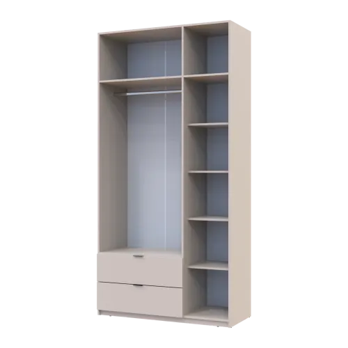 Шафа для одягу Doros Лукас Кашемір 3ДСП 120х50х240 (80737798)