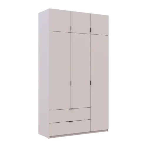 Шафа для одягу Doros Лукас Кашемір 3ДСП 135х50х240 (80737802)