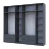 Шафа для одягу Doros Лукас Графіт 3+3 ДСП 270х50х240 (42005117)