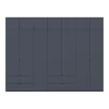 Шафа для одягу Doros Лукас Графіт 3+4 ДСП 315х50х240 (42005137)