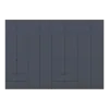 Шафа для одягу Doros Лукас Графіт 4+4 ДСП 340х50х240 (42005141)