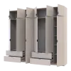 Шафа для одягу Doros Лукас Кашемір 3+3 ДСП 270х50х240 (42005116)