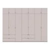 Шафа для одягу Doros Лукас Кашемір 3+4 ДСП 315х50х240 (42005136)