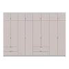 Шафа для одягу Doros Лукас Кашемір 4+4 ДСП 340х50х240 (42005140)