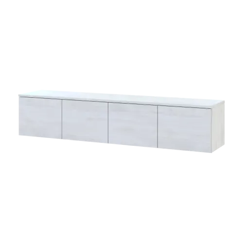 Тумба ТВ Doros Левия Белое Дерево 4Д 160х35х33 (41516117)