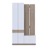 Передпокій Doros Сола 1+3 Doros Дуб Сонома/Білий ДСП 120х40х215 (42005149)
