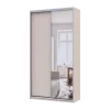 Шафа купе Doros Сіті Лайт Кашемір 1 ДСП / 1 дзеркало 120х45х225 (80736338)