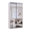Шафа купе Doros Сіті Лайт Кашемір 2 Дзеркала 120х45х225 (80736344)