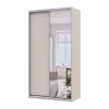 Шафа купе Doros Сіті Лайт Кашемір 1 ДСП / 1 дзеркало 120х60х225 (80736335)