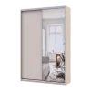Шафа купе Doros Сіті Лайт Кашемір 1 ДСП / 1 дзеркало 150х45х225 (80736356)