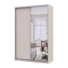 Шафа купе Doros Сіті Лайт Кашемір 1 ДСП / 1 дзеркало 150х60х225 (80736353)