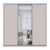 Шафа купе Doros Сіті Лайт Кашемір 2 ДСП/1 дзеркало 225х60х225 (80736383)