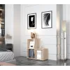 Стеллаж Doros Степ 2х2 Дуб сонома открытый 69х28.8х71.4 (41516155)