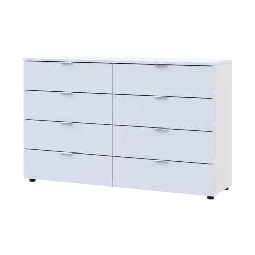 Комод Doros Рон 8 Белый 8 Ящичков 130х38х81 (41516172)