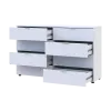 Комод Doros Рон 8 Белый 8 Ящичков 130х38х81 (41516172)