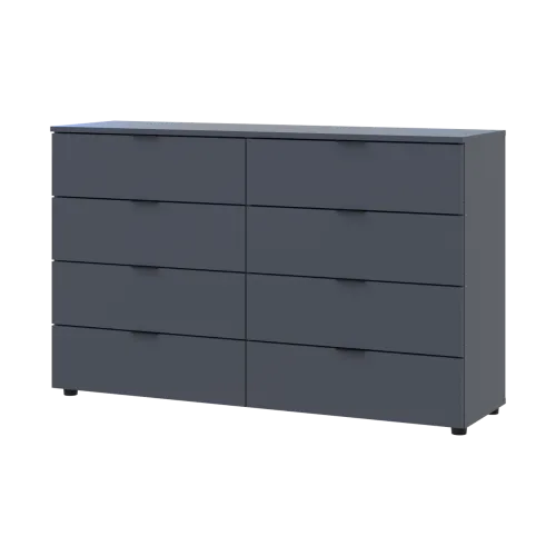 Комод Doros Рон 8 Графит 8 Ящичков 130х38х81 (41516173)