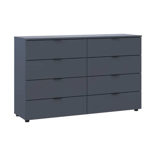 Комод Doros Рон 8 Графит 8 Ящичков 130х38х81 (41516173)