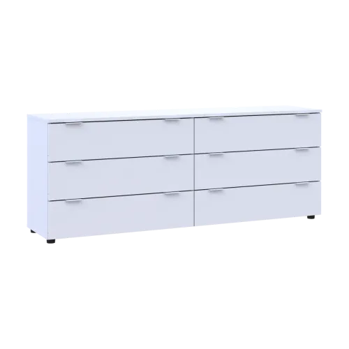 Комод Doros Рон 9 Белый 6 Ящичков 160х38х62 (41516175)