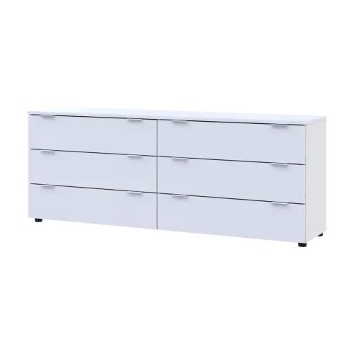 Комод Doros Рон 9 Белый 6 Ящичков 160х38х62 (41516175)