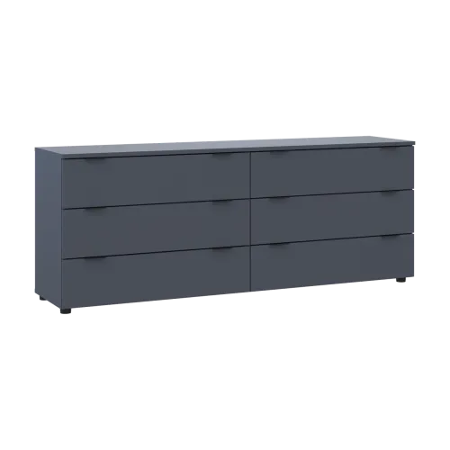 Комод Doros Рон 9 Графит 6 Ящичков 160х38х62 (41516176)
