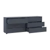 Комод Doros Рон 9 Графит 6 Ящичков 160х38х62 (41516176)