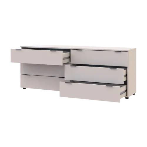 Комод Doros Рон 9 Кашемир 6 ящичков 160х38х62 (41516174)