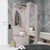 Передпокій Doros Дора Кашемір 1 ДСП/1 Дзеркало 113.5х40х192 (44900364)