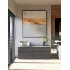 Комод Doros Рон 9 Графит 6 Ящичков 160х38х62 (41516176)
