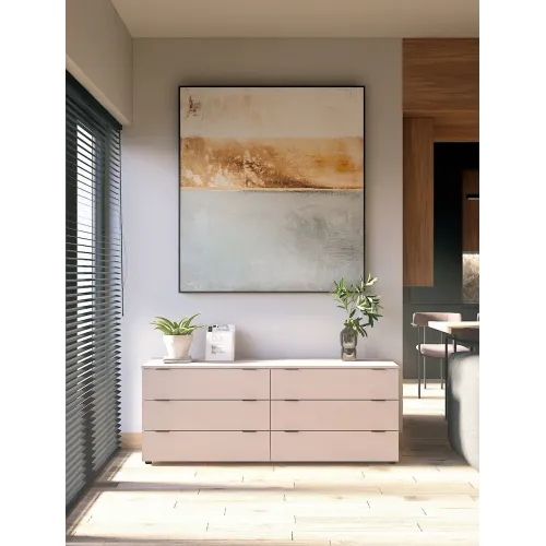 Комод Doros Рон 9 Кашемир 6 ящичков 160х38х62 (41516174)