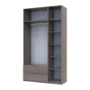 Шафа для одягу Doros Лукас Канноло/Канноло 3 ДСП 135х50х240 (44900369)
