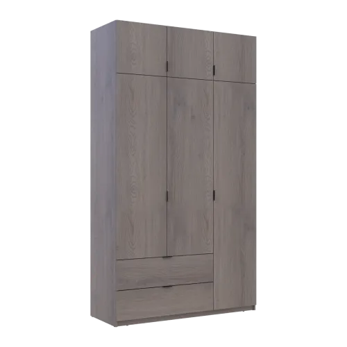Шафа для одягу Doros Лукас Канноло/Канноло 3 ДСП 135х50х240 (44900369)