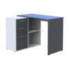 Офисный стол Doros T8 Белый/Графит 100х83х75 (41516125)