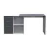 Офисный стол Doros T8 Белый/Графит 100х83х75 (41516125)