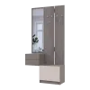 Прихожая Doros Сола 2+3 Канноло/Кашемир ДСП/зеркало 105х40х215 (42005234)