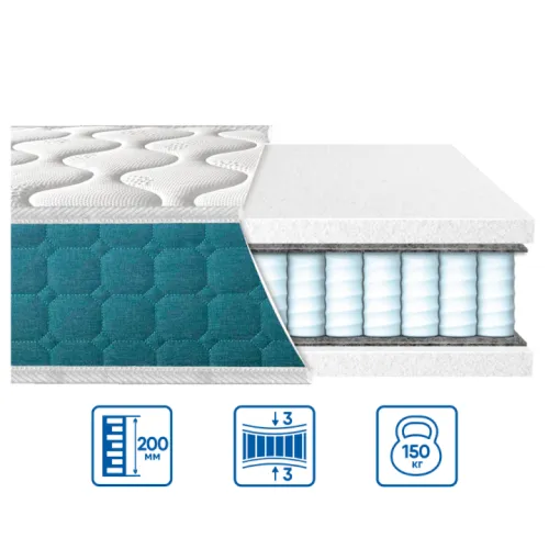 Матрас Eurosleep FRESH SPRING - 1200х1900