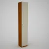 Офисный шкаф Ш-58 400мм x 330мм x 2200мм