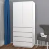Шафа розпашна HOLD №36 100x55x220 см