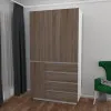 Шкаф распашной HOLD №41 120x55x220 см