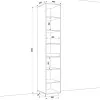 Шафа розпашна HOLD №20d 40x55x220 см