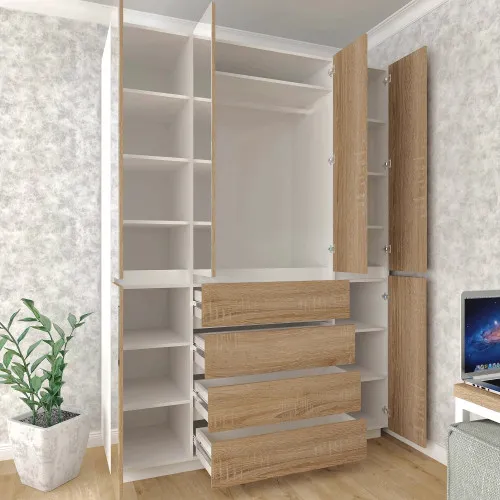 Шафа розпашна HOLD №47d 160x55x220 см