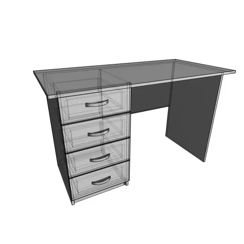 Офісний стіл С-2 1200x600x750 Дуб Сонома