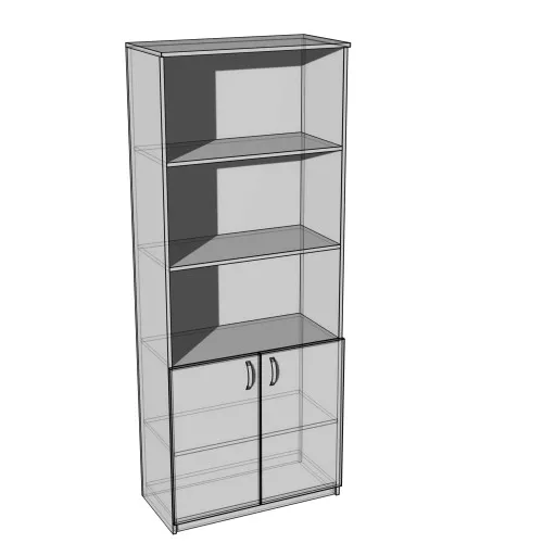 Шкаф для документов ШД-3 350x800x2000 Дуб Сонома V3501