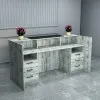 Стойка ресепшн 1 Дуб Крафт белый 800x2000x1000 V5159