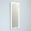 Дзеркало ПЗ-2 400x22x950 Білий/Дуб Сонома