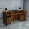 Стойка ресепшн 1 Фаєрвуд 800x2000x1000 V5161