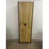Офісна шафа лофт ШМВ-3 600x400x1900 Дуб Аппалачі/Дуб Вотан