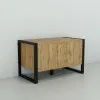 Тумба для взуття ЛТ-3 350x860x450 Дуб Аппалачі V3437
