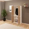 Распашной шкаф Смузи 05 800 белый/сонома